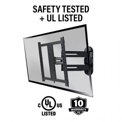 Sanus Advanced Full-Motion 4D + Shift 32"- 65" TV Wall Mount  - VMF822-B3