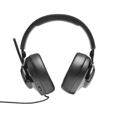 JBL Quantum 300 Hybrid Wired Over-Ear Gaming Headset with Flip-Up Mic - JBLQUANTUM300BLKAM