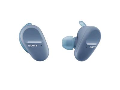 Sony Truly Wireless Noise-Cancelling Headphones for Sports in Blue - WFSP800N/L