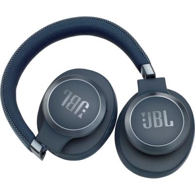 JBL Wireless Over-Ear NC Headphones Live 650BTNC Blue - JBLLIVE650BTNCUAM