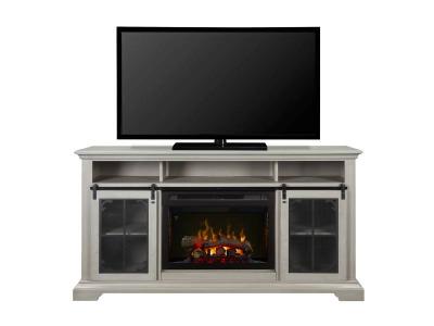 Dimplex GDS50G5 1671W Haley Media Console Electric Fireplace in Whit